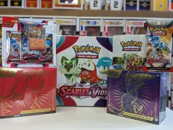 Pokemon Scarlet and Violet Sealed Booster Box of 36 Packs Paldea Collection - Image 2