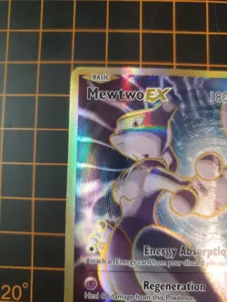 Mewtwo Ex 103/108 Full Art Ultra Rare XY Evolution Pokemon TCG NM With Hard Case - Image 4