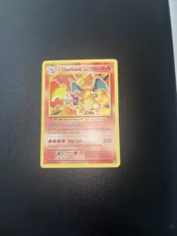 Pokemon TCG Charizard Evolutions 11/108 Holo Rare Heavily Played - Image 1