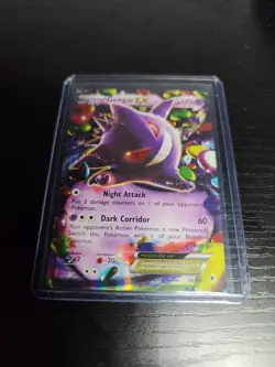 Gengar EX 34/119 (NM) - 2014 XY Phantom Forces - Ultra Rare Holo Pokemon TCG - Image 1