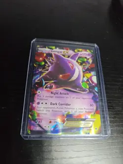 Gengar EX 34/119 (NM) - 2014 XY Phantom Forces - Ultra Rare Holo Pokemon TCG - Image 2
