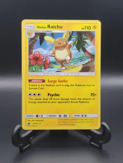 Alolan Raichu - 31/111 - Holo Rare - Pokemon Sun & Moon: Crimson Invasion - Image 1