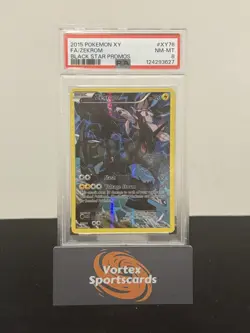 2015 POKEMON XY BLACK STAR PROMOS ZEKROM #XY76 PSA 8 NEAR MINT - Image 1