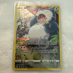 Pokemon TCG Snorlax Lost Origin Trainer Gallery TG10/TG30 Holo Ultra Rare - Image 1
