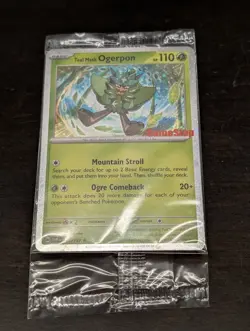 Teal Mask Ogerpon 24/167 GameStop Promo SEALED - Pokemon TCG - Image 1