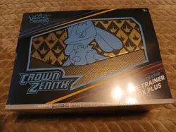 Pokemon Center Crown Zenith Elite Trainer Box PLUS ETB FACTORY SEALED - Image 1
