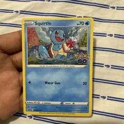 SQUIRTLE - SWSH233 - BLACK STAR PROMO - HOLO - POKEMON GO - Image 1