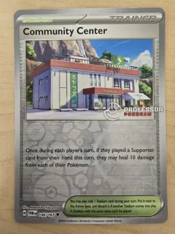 Pokemon Community Center 146/167 - Professor Program Promo Stamped Cosmic - Image 1