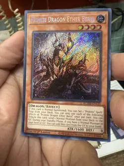 Yu-Gi-Oh! Secret Rare Primite Dragon Ether Beryl BLMM-EN130 - Image 1