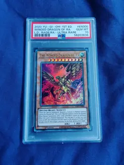 YU-GI-OH! - The Winged Dragon of Ra 1st Edition - Ultra Rare PSA 10 - Image 2