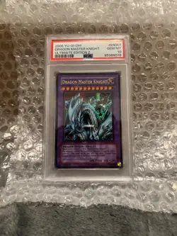 Yu-Gi-Oh Dragon Master Knight 2006 Ultimate Edition 2 PSA 10 - Image 1