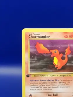 Charmander 50/82 + Charmeleon 32/82 1st Edition Team Rocket Pokemon Card WOTC LP - Image 5