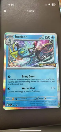 Pokemon Staff Cards 2025 Promo Card Pack Set of 4 - Image 3