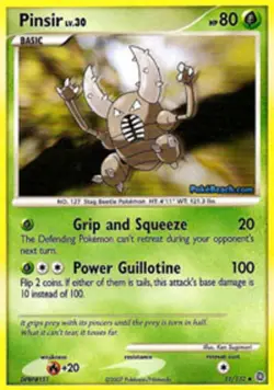 ☆Pokemon Trading Game Card☆Pinsir 59/132 Uncommon Lightly Played ☆ - Image 1