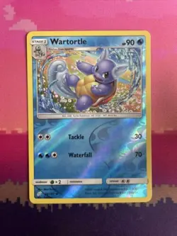 Pokemon Card Wartortle Team Up Reverse Holo Uncommon 24/181 Near Mint - Image 1