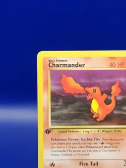 Charmander 50/82 + Charmeleon 32/82 1st Edition Team Rocket Pokemon Card WOTC NM - Image 5