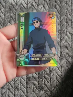 Ebisu Naruto Kayou Card NR-SR-076 Super Rare PACK FRESH HOLO - Image 1