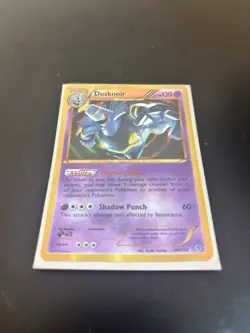 Pokemon TCG Dusknoir Card #104/101 Shiny Secret Rare, Plasma Blast, LP Condition - Image 1