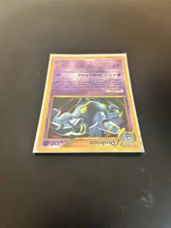 Pokemon TCG Dusknoir Card #104/101 Shiny Secret Rare, Plasma Blast, LP Condition - Image 3