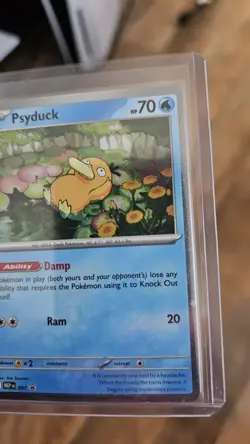 Psyduck Promo Mega Evolutions Pokemon Card - Image 2