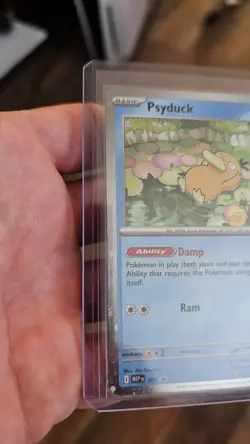 Psyduck Promo Mega Evolutions Pokemon Card - Image 3