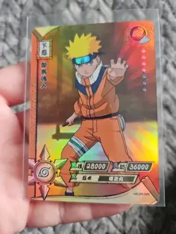 Naruto Uzumaki NR-R-066 Kayou Naruto TCG CCG Trading Card HOLO - Image 2