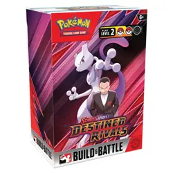 Pokemon Cards - S&V: Destined Rivals Build & Battle BOX (4 Packs, 40-Card Deck+) - Image 1