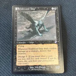 MTG - Time Spiral: Remastered - Stinkweed Imp - Retro Border - Image 1