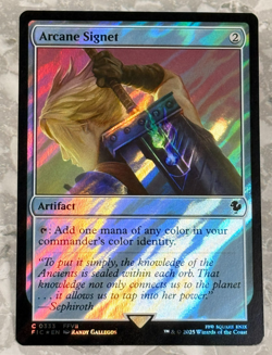 Arcane Signet Surge Foil 333 C MTG Final Fantasy FIC NM X1 - Image 1