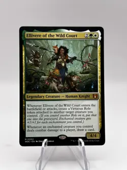 Ellivere of the Wild Court 0002 Commander: Wilds of Eldraine WOC MTG NM - Image 1