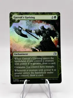 Garruk's Uprising 0053 Foil Wilds of Eldraine: Enchanting Tales WOT MTG NM - Image 1