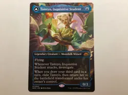 MTG Modern Horizons 3 TAMIYO, INQUISITIVE STUDENT Borderless NM (BIN) - Image 1
