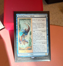 Stormchaser's Talent Bloomburrow 0075 Magic The Gathering MTG Rare Blue - Image 1