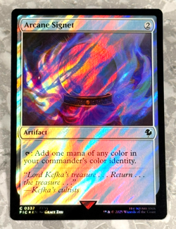 Arcane Signet Surge Foil 332 C MTG Final Fantasy FIC NM X1 - Image 1