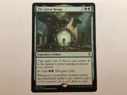 MTG Throne Of Eldraine THE GREAT HENGE NM (BIN) Graded Power - Image 1