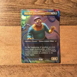 2025 MTG Marvel's Spider-Man Sensational Doc Ock Evil Inventor Borderless Foil - Image 1