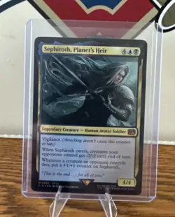 Sephiroth Planet's Heir Foil Mythic MTG Final Fantasy (0004) FFVII FIN M 0553 - Image 1