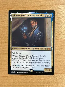 MTG NM Alquist Proft, Master Sleuth [Murders at Karlov Manor] - Image 1