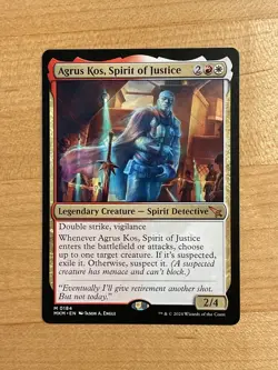 MTG NM Agrus Kos, Spirit of Justice [Murders at Karlov Manor] - Image 1