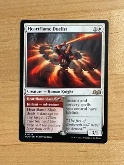 MTG NM Heartflame Duelist [Wilds of Eldraine] - Image 1
