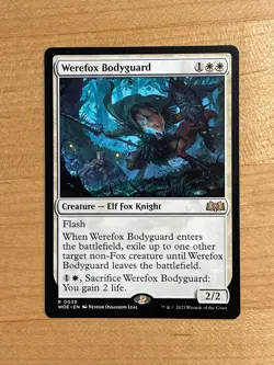 MTG NM Werefox Bodyguard [Wilds of Eldraine] - Image 1