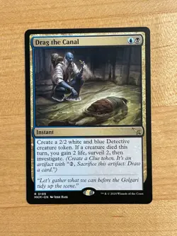 MTG NM Drag the Canal [Murders at Karlov Manor] - Image 1