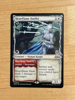MTG NM Heartflame Duelist Showcase [Wilds of Eldraine] - Image 1