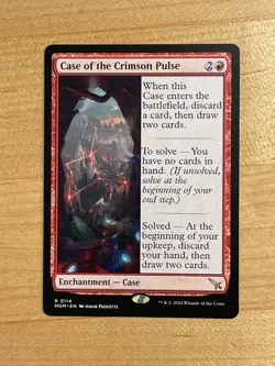 MTG NM Case of the Crimson Pulse [Murders at Karlov Manor] - Image 1