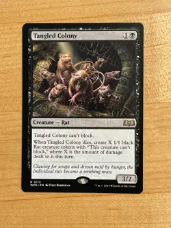 MTG NM Tangled Colony [Wilds of Eldraine] - Image 1