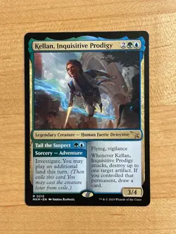 MTG NM Kellan, Inquisitive Prodigy [Murders at Karlov Manor] - Image 1
