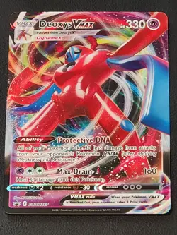 Deoxys VMAX - SWSH267 Promo Holo NM Pokemon SWSH: Sword & Shield Promo Cards - Image 1