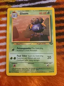 Pokemon TCG Gloom 37/64 Jungle Regular - Image 1