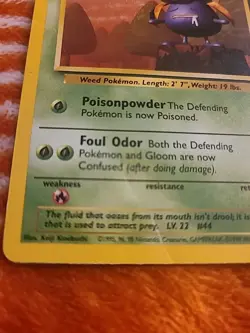 Pokemon TCG Gloom 37/64 Jungle Regular - Image 2