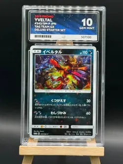 Yveltal - 343 - Tag Team GX Deluxe Starter Set- ACE 10 - POP1 - Japanese Pokemon - Image 1